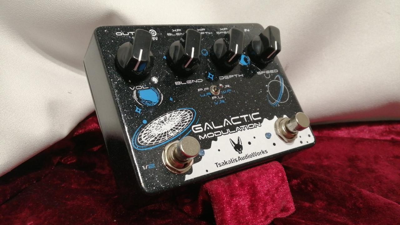 Tsakalís Audioworks Galactic Modulation Pedal Effect Phaser Univibe Vibe Vibrato