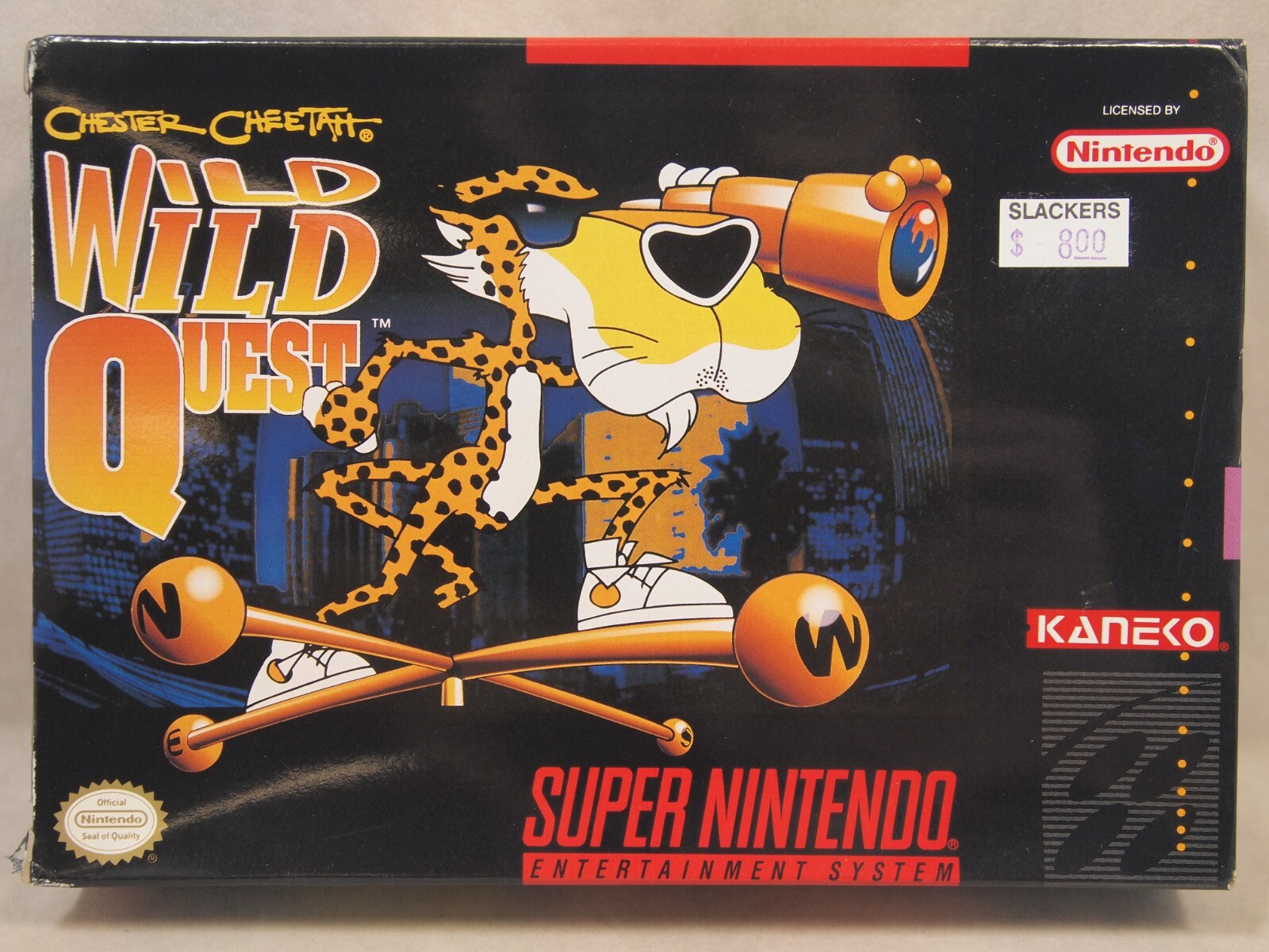 Chester Cheetah Wild Wild Quest (Super Nintendo | SNES) Authentic BOX ONLY
