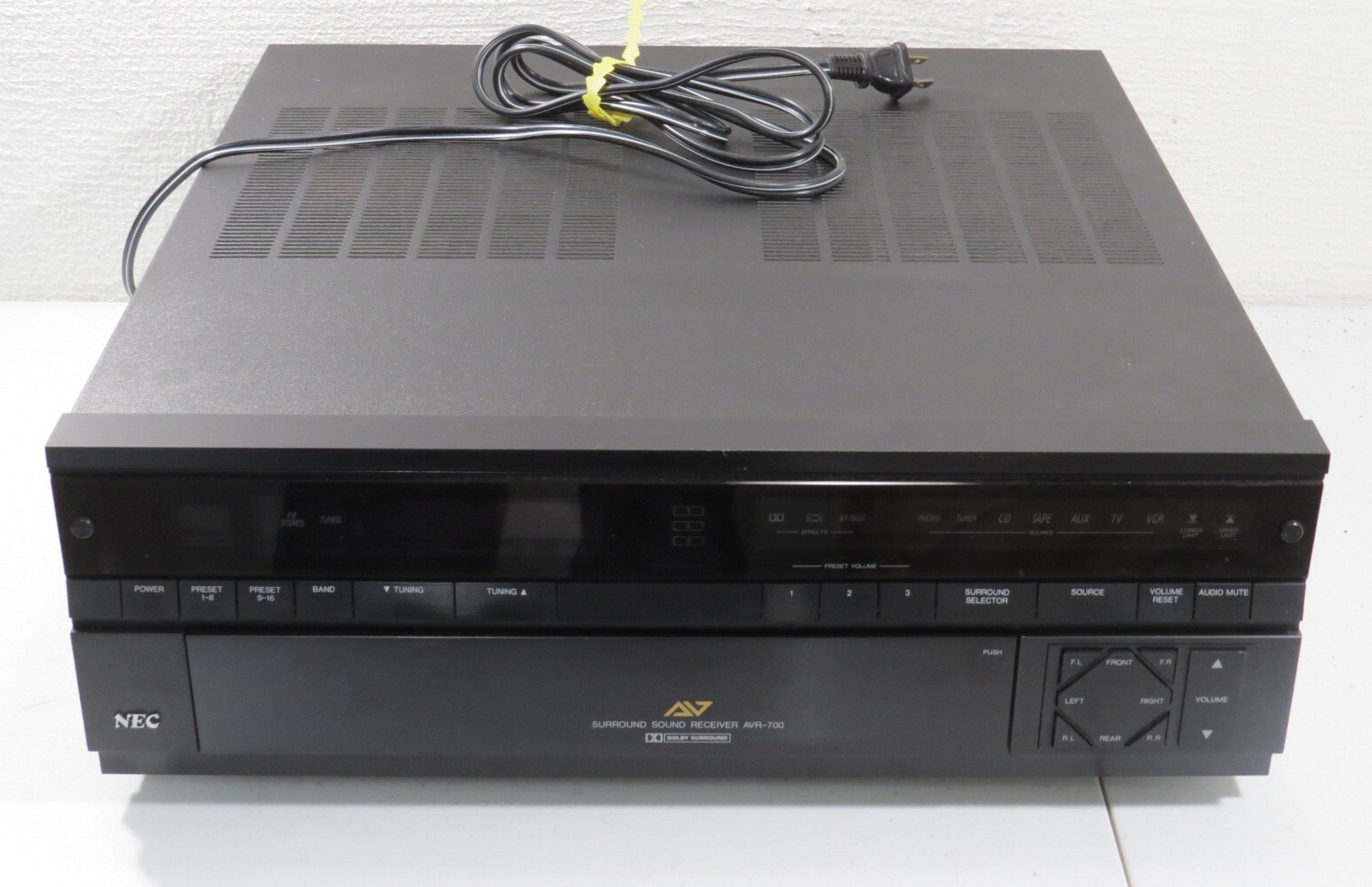 Vintage NEC AVR-700 Stereo Receiver Surround Sound Tested Works