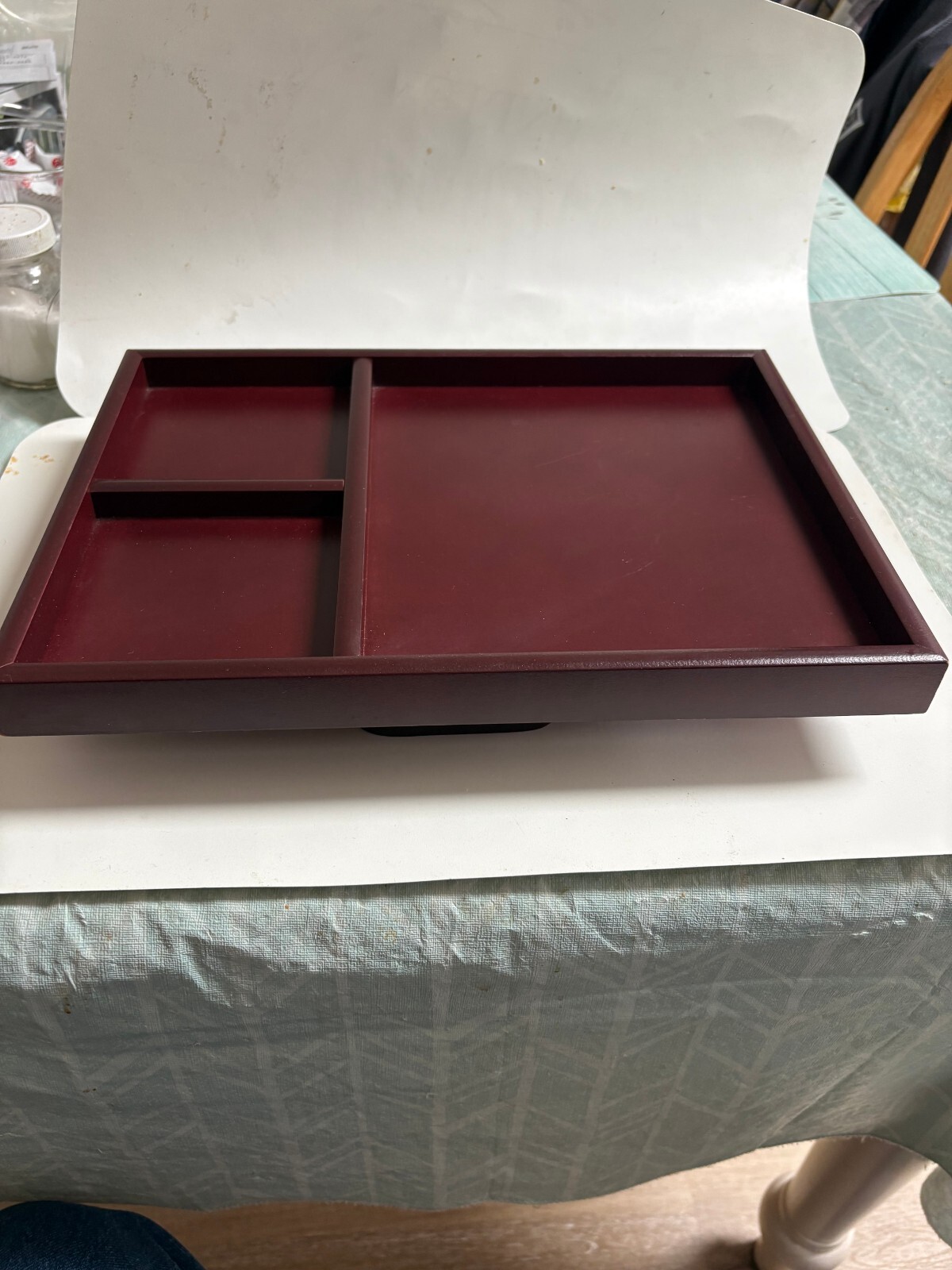 Totes Deluxe Arm Rest Caddy Chair Tray Pre-Owned 12.5 x 9 Inches