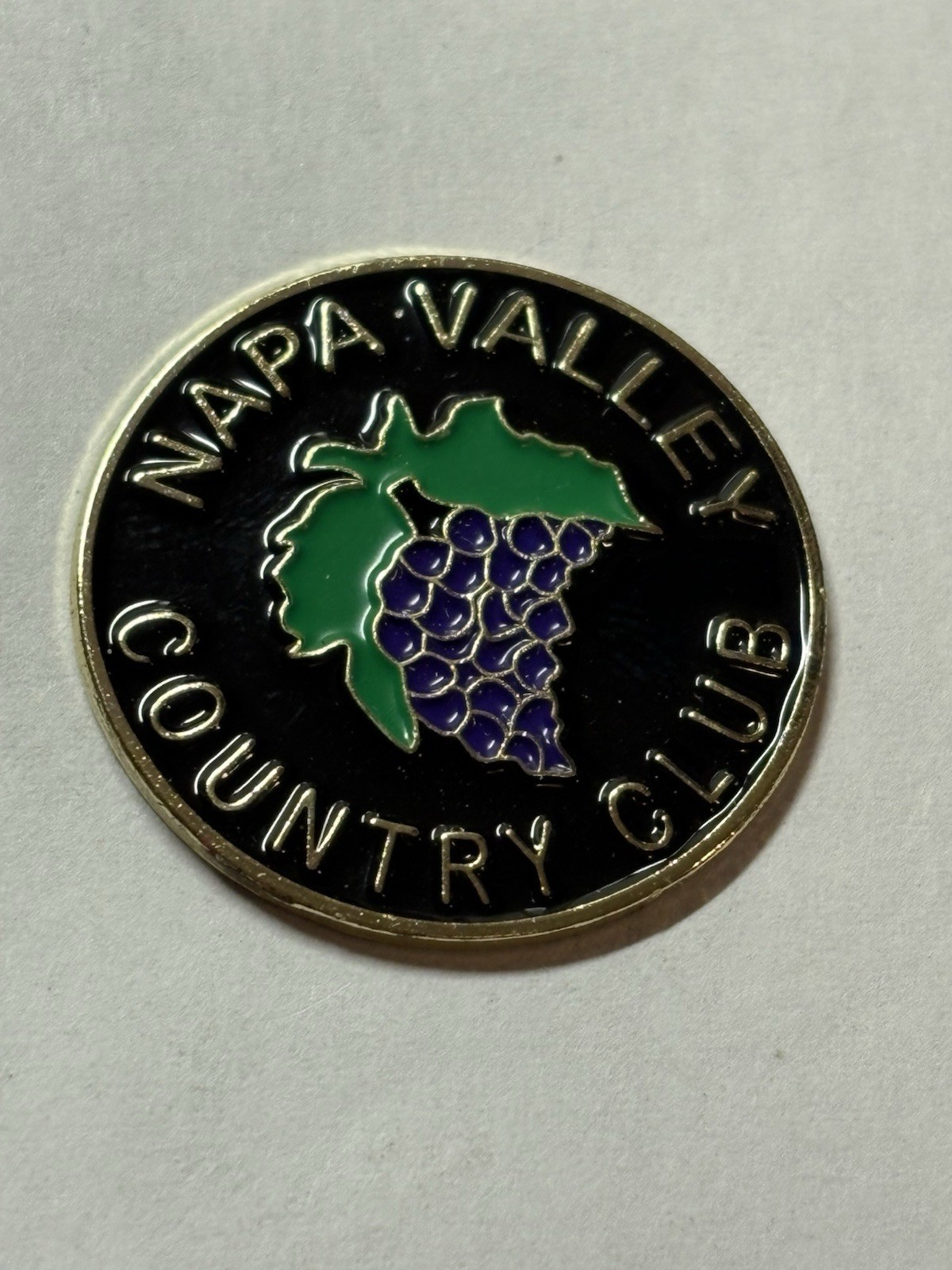 Napa Valley Country Club 1" Magnet Coin Style Golf Marker - Napa CA - A Beauty!
