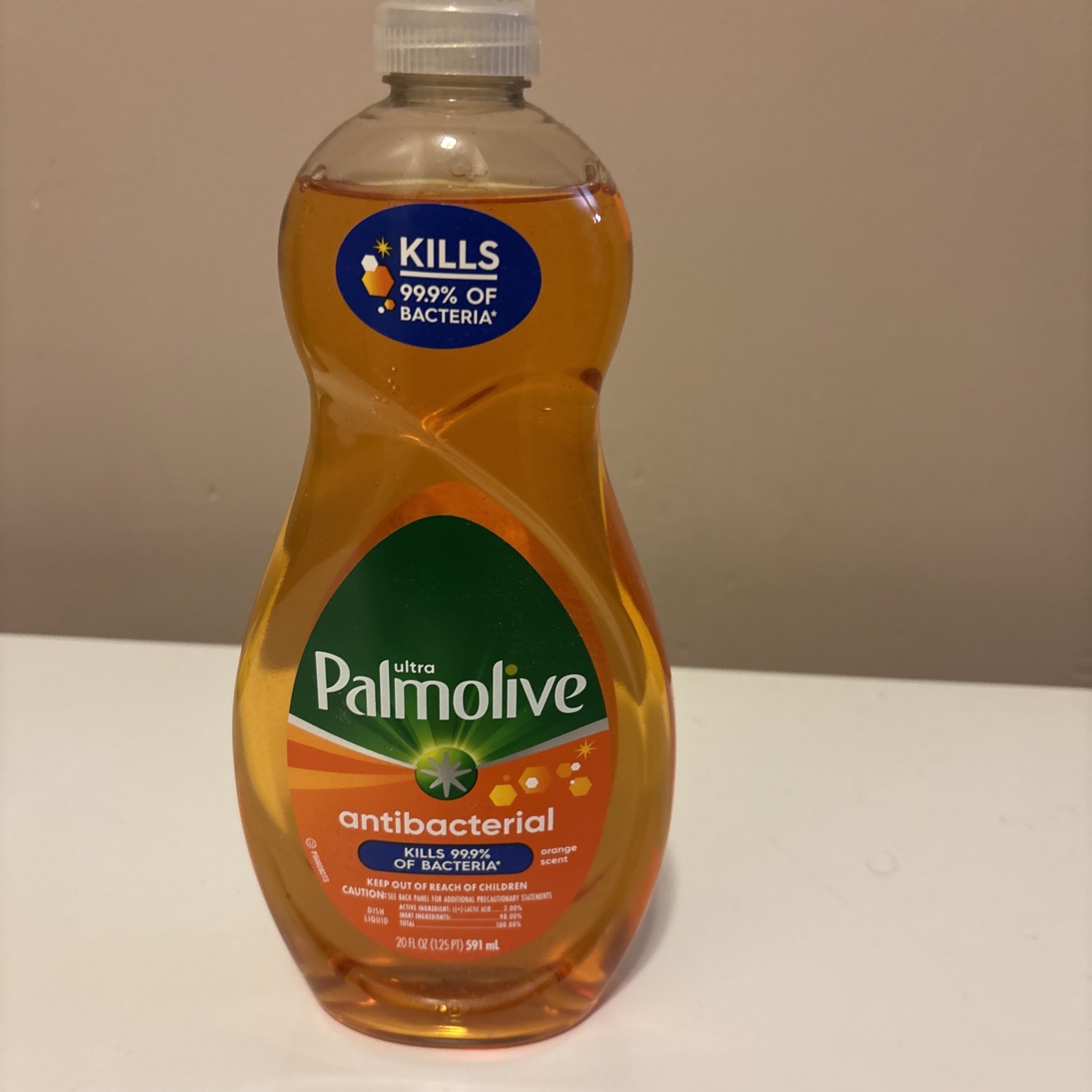 Palmolive Ultra Antibacterial Orange Scent Dish Liquid 20 oz