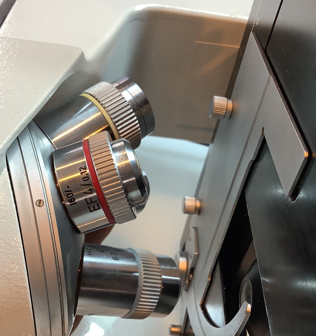Dual Leitz LabroLux S Microscope w/ Microscopes Bridge And Spare Bino Head