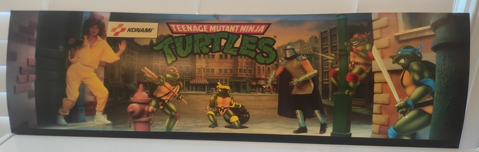 TMNT original flexi marquee