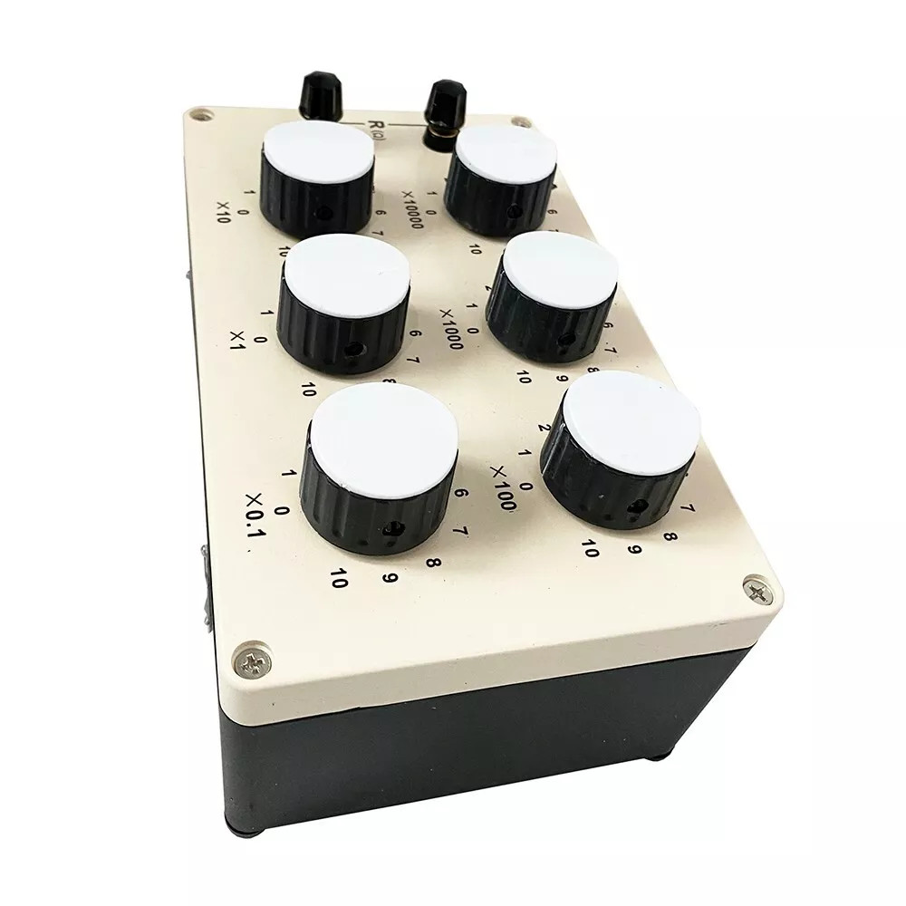 Precision Adjustable DC Resistance Box Resistor DC Decade Resistance Box