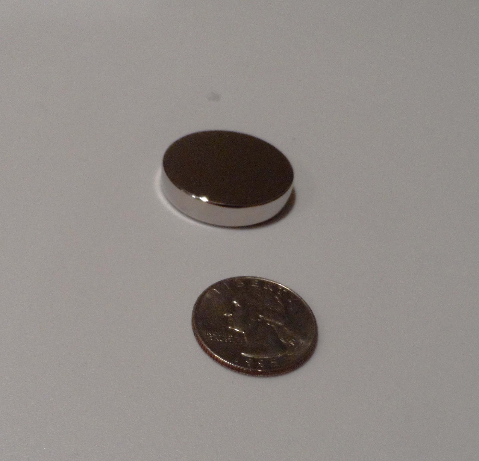 Brand New Neodymium Rare Earth Magnet N52 Grade Large 1-1/2" x 1/4" Power Disc