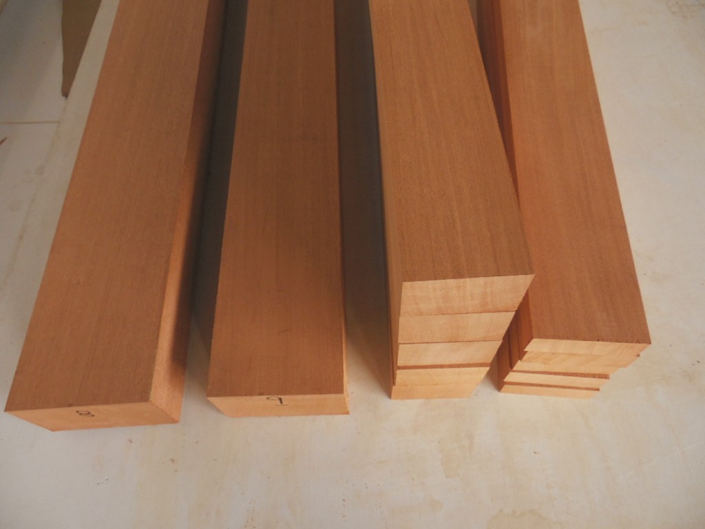 Spanish Cedar Neck Blanks for Guitar - 1.125"
