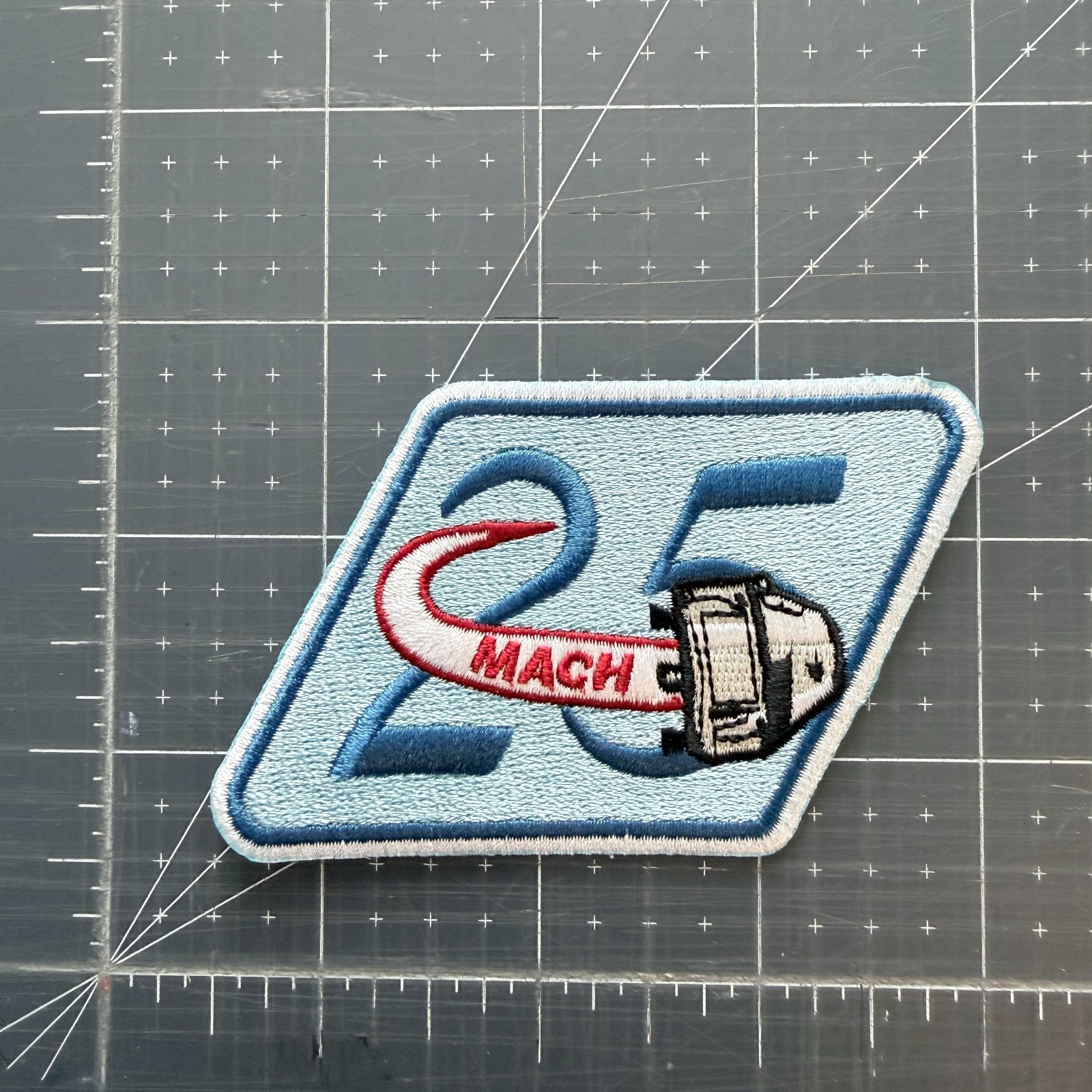 Boeing Starliner  Mach 25 crew patch