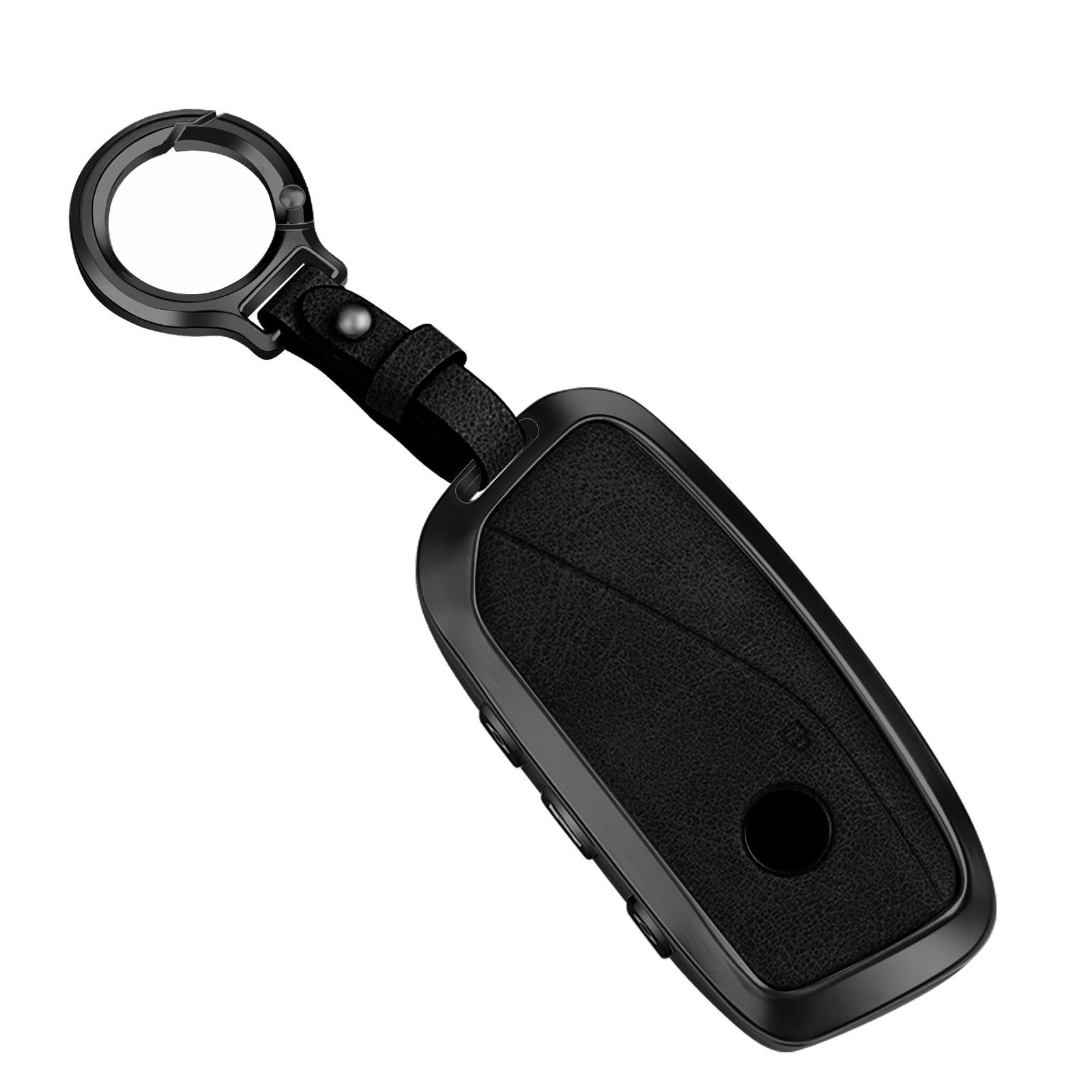 Key Fob Cover Case Leather Compatible for BMW 2025 2024 2023 5/7 Series , X5,...