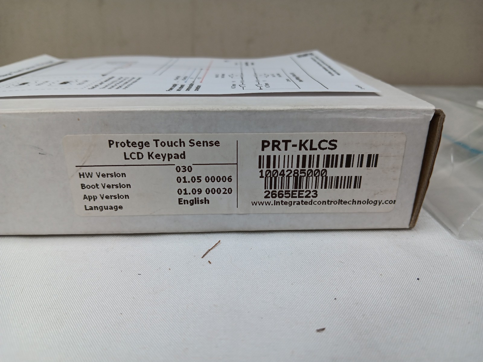 Protege Touch Sense LCD Keypad PRT-KLCS