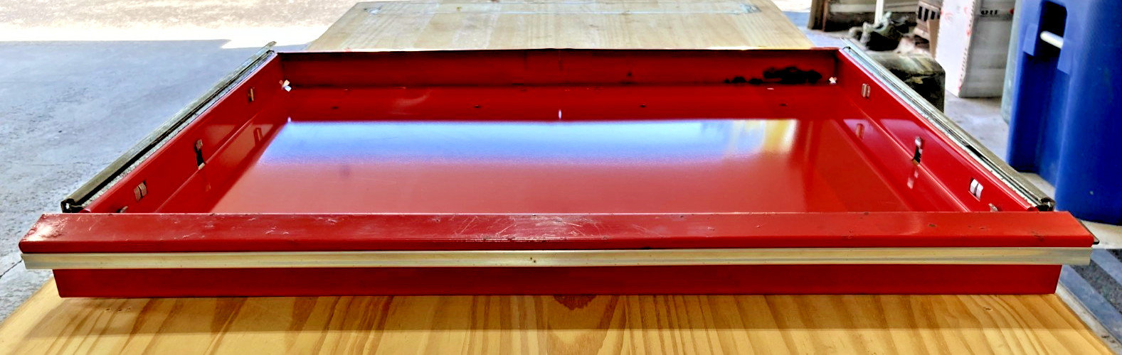 Snap-on Toolbox Replacement Drawer W/Ball Bearing Sliders And Liner 2" Deep OEM