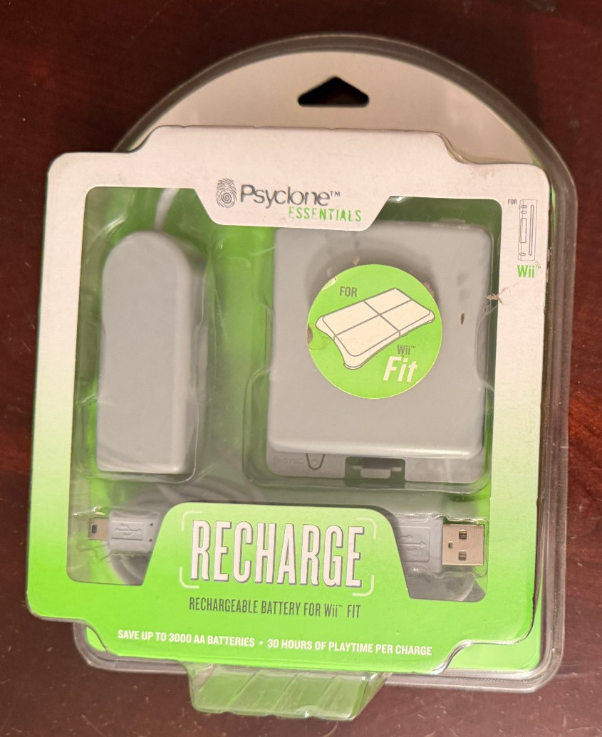 Psyclone Essentials Rechargeable Battery for Nintendo Wii Fit NISB