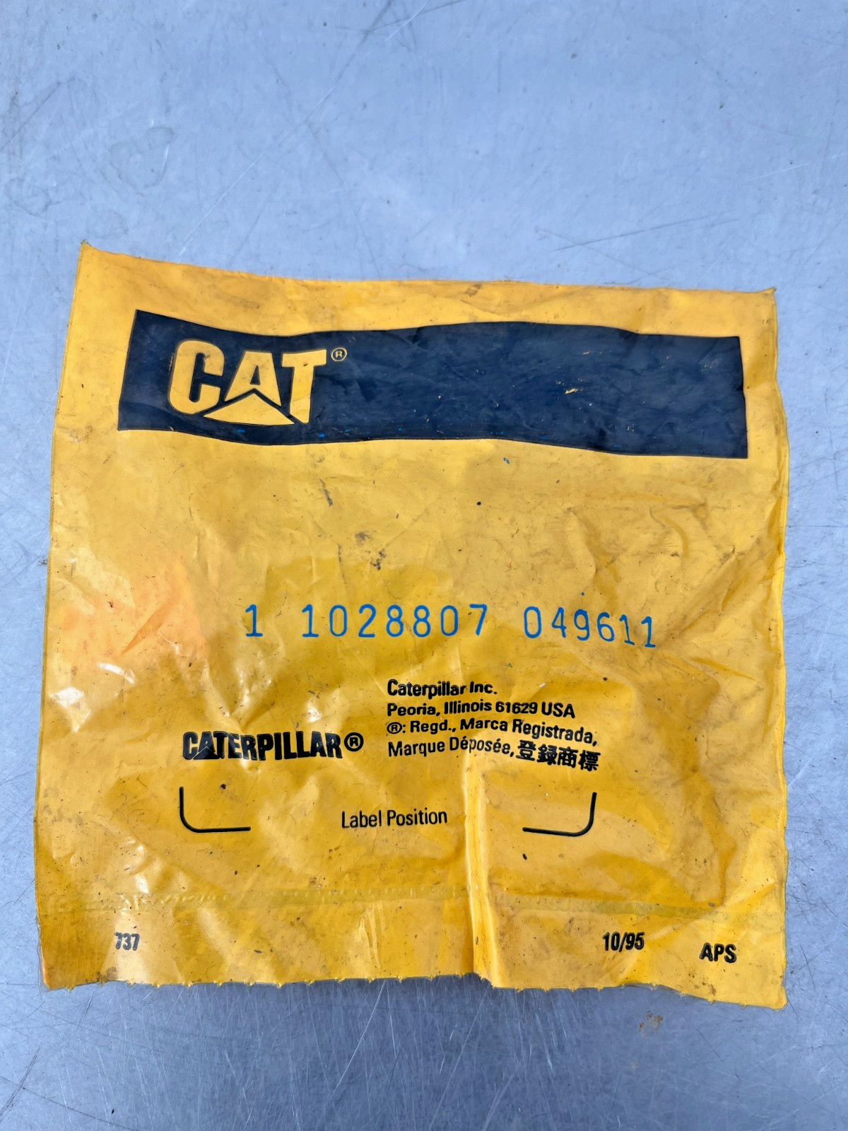 1028807   Genuine OEM  CAT   PLUG Connector  Caterpillar  102-8807