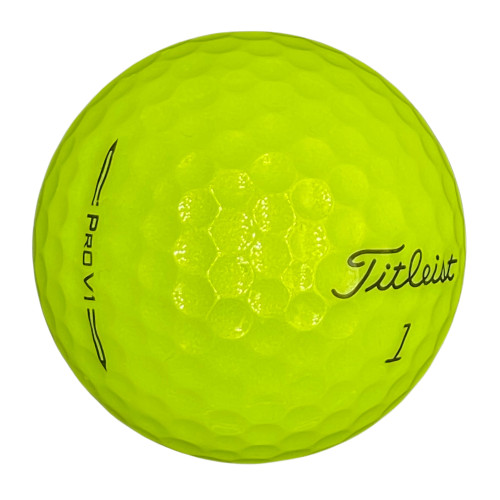 Titleist Pro V1 2024 Yellow Mint AAAAA 48 Used Golf Balls 5A