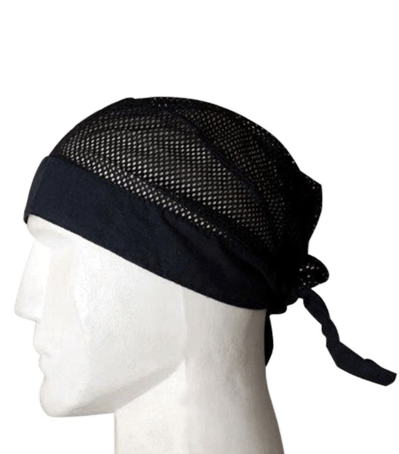 Daytona Helmets Skull Cap Mesh Doo Rag Motorcycle Head Wrap