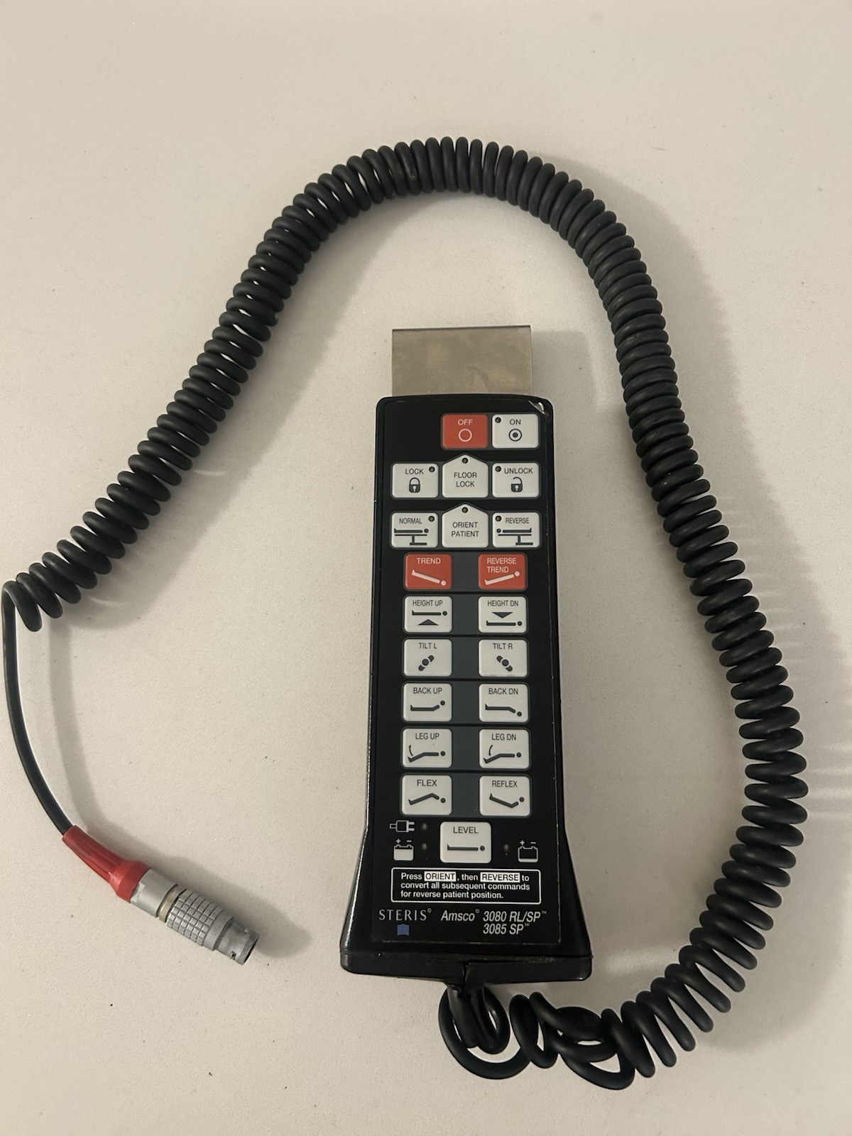 Steris Amsco 3080 RL/SP 3085 SP Hand Control P141210-318