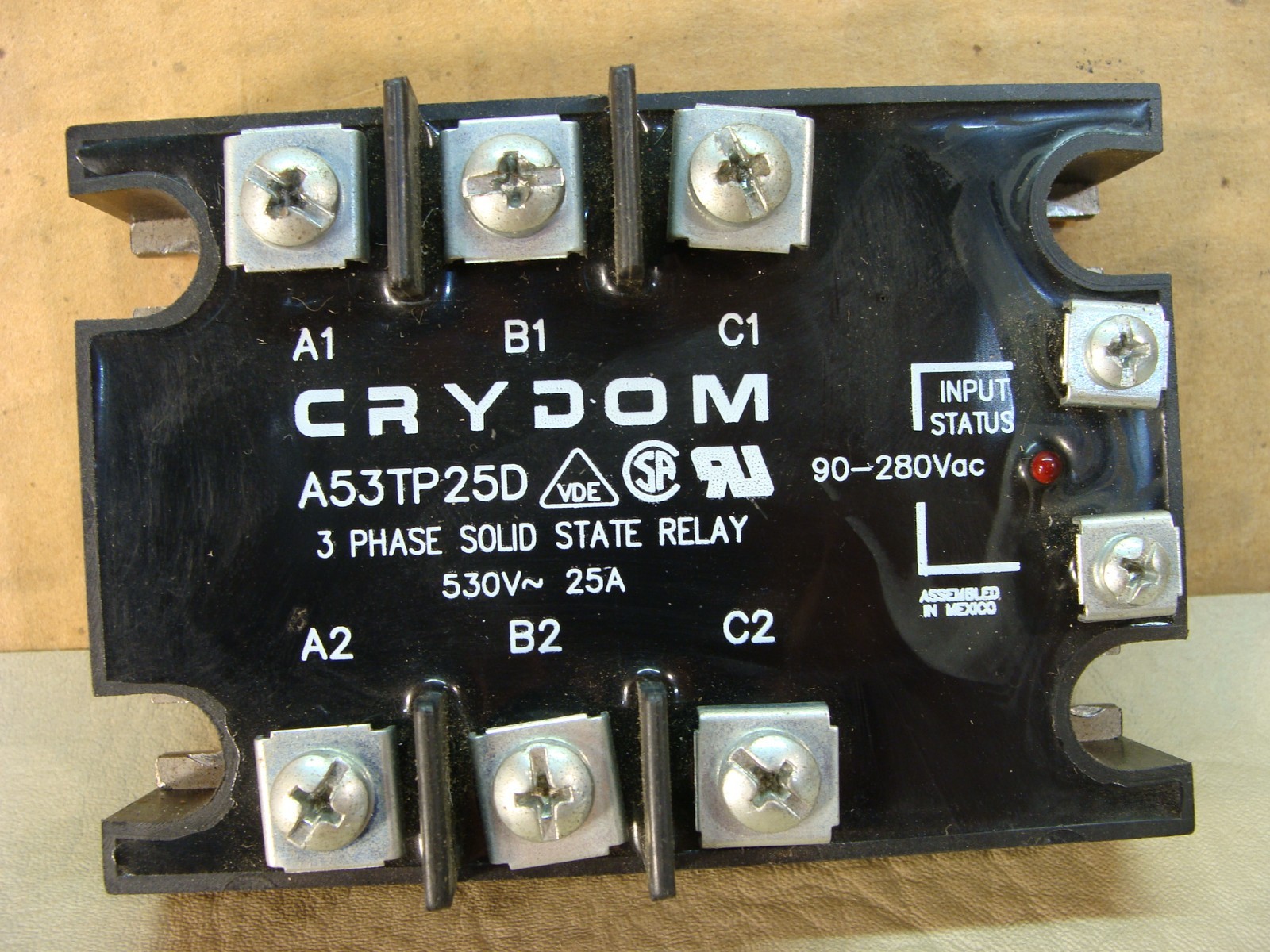 CRYDOM A53TP25D solid state relay 25A 530V