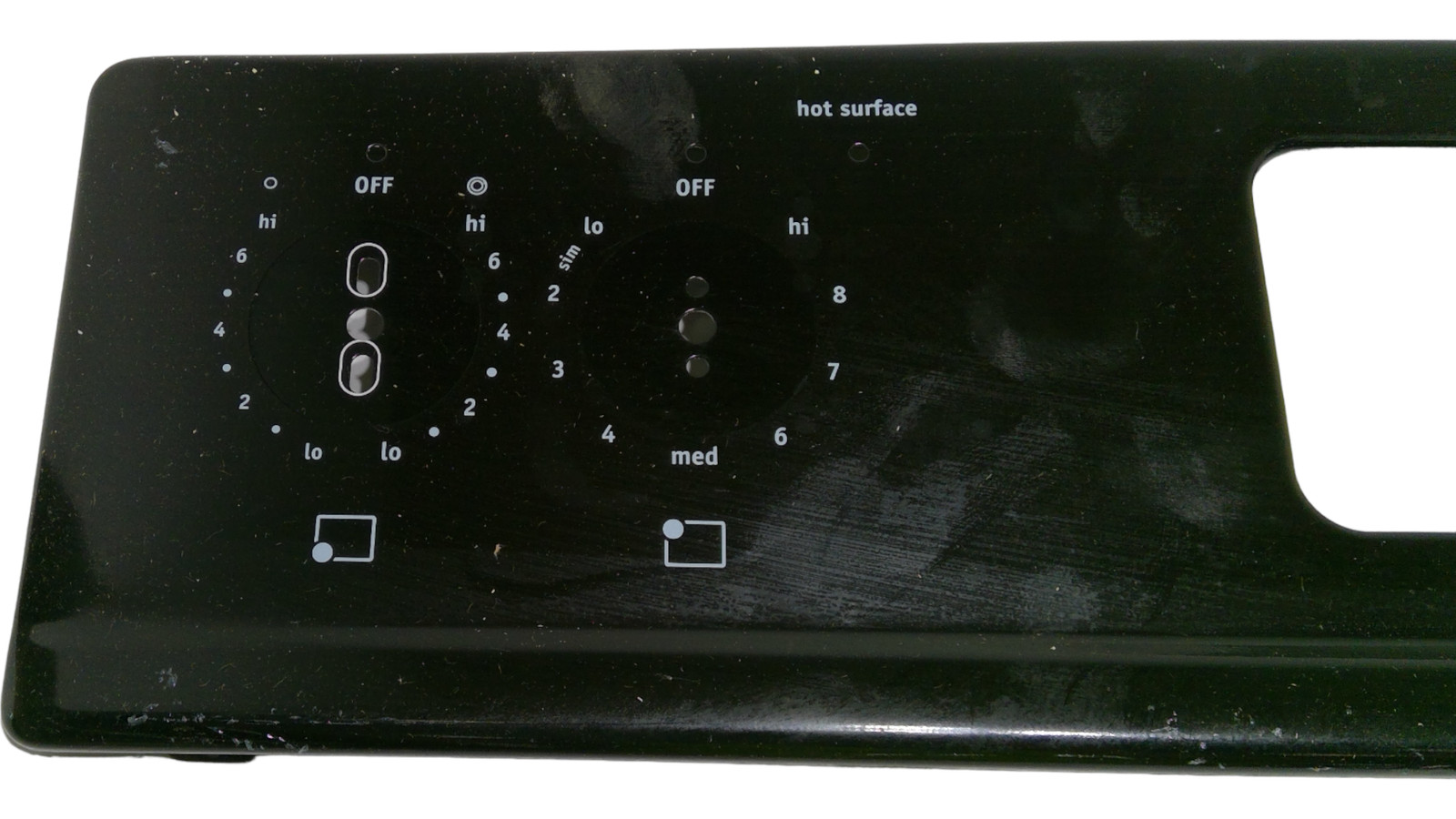 ELECTROLUX PANEL,BACKGUARD,BLACK 316572417 NEW OEM 316572417