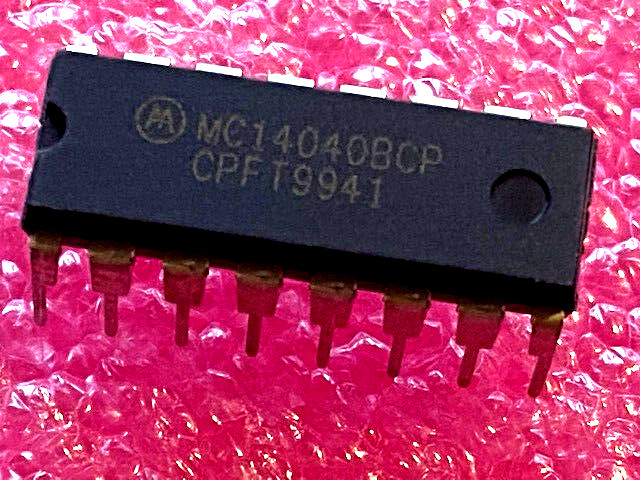 8pcs MC14040BCP MOTOROLA NEW