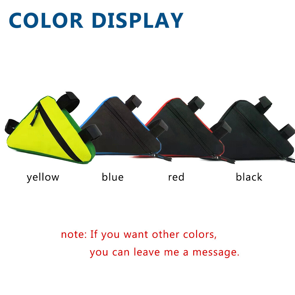 Bicycle Frame Bag Bike Waterproof Bag Triangle Top Tube Front Pouch Saddle Bag