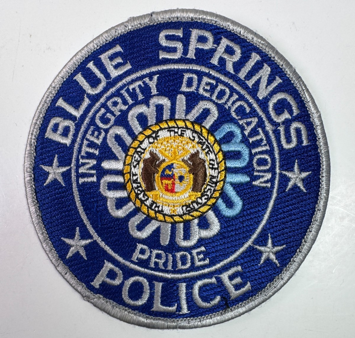 Blue Springs Police Missouri MO Patch BB2