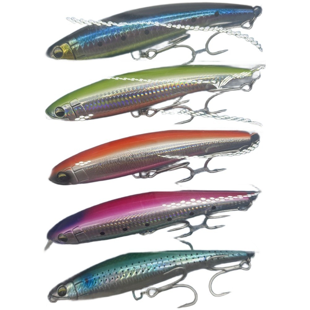 Slow Suspending Bass Pike Fishing Lure 170mm 65g Large Pencil For Sea Anglers