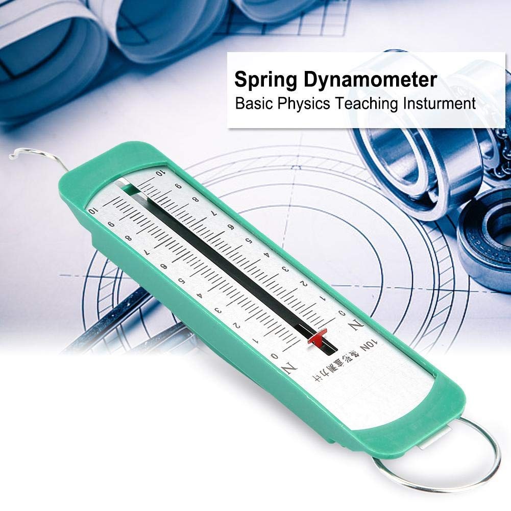 Newton Force Meter Spring Scale - Maximum Capacity 10N, 1 kg, Dual Scale Labe...