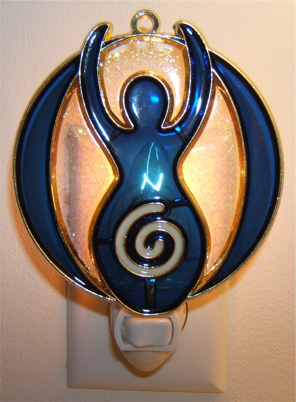 New Spiral Goddess Night Light Spiritual New Age Home Decor Free Ship