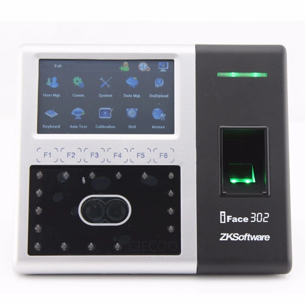 ZKSoftware iFace302-S Biometric Finger Identification Time Attendance Facereader