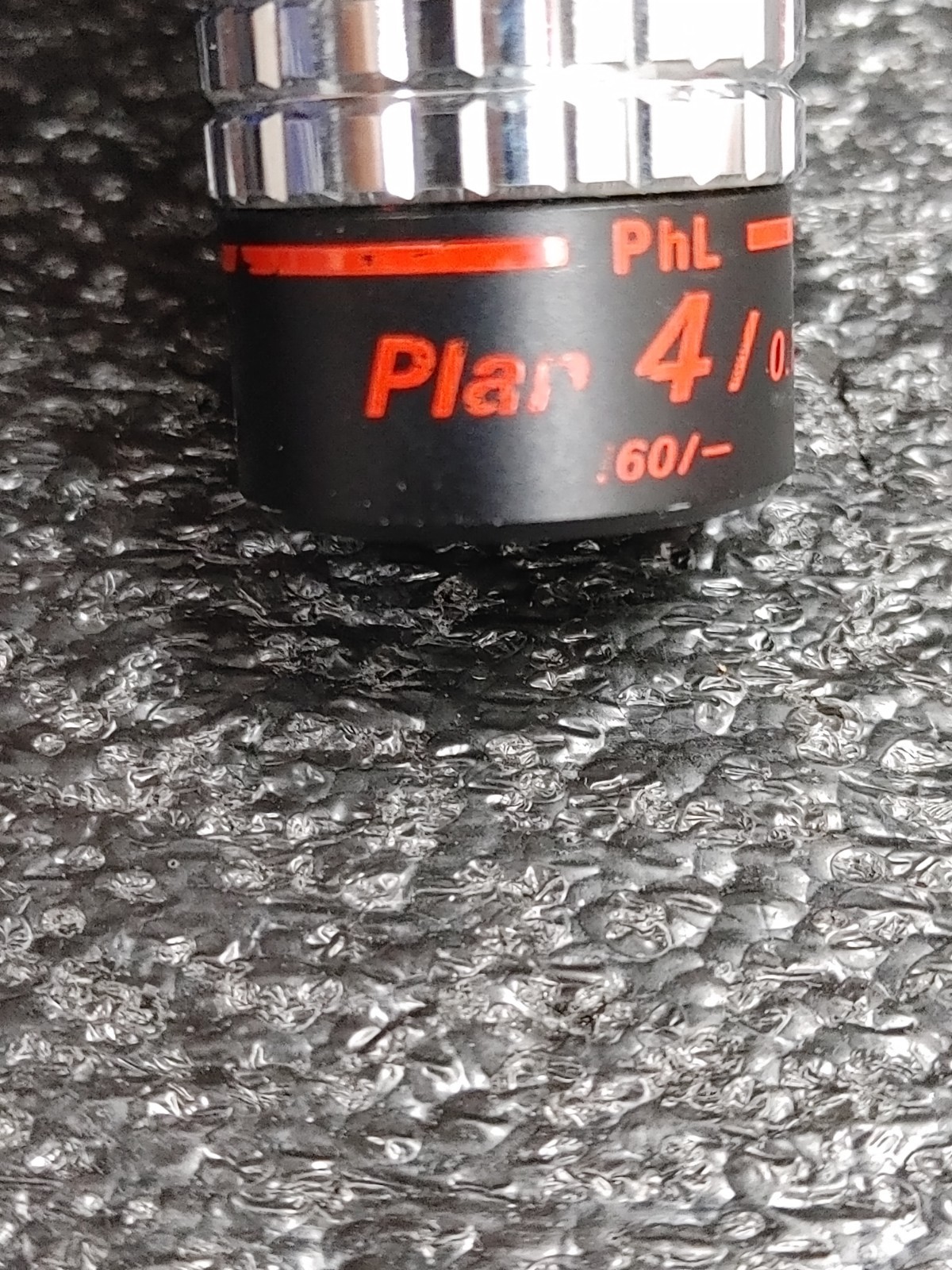 NIKON PhL Plan 4 4/0.13 DL Phase Contrast Microscope Objective