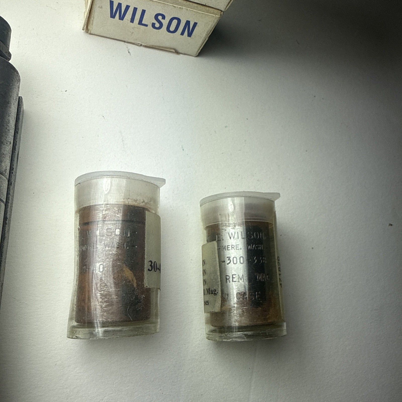 L E Wilson Case Trimmer with shell holders