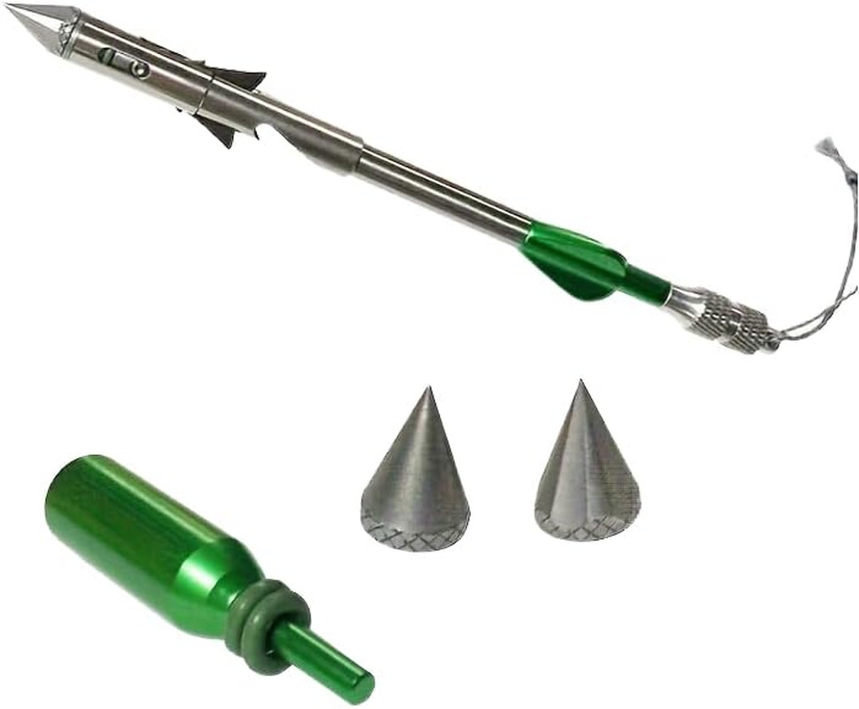 Fishing Slingshot Darts Strong Magnetic Rear-Mounted Heavy 440c Deep-Water Dart