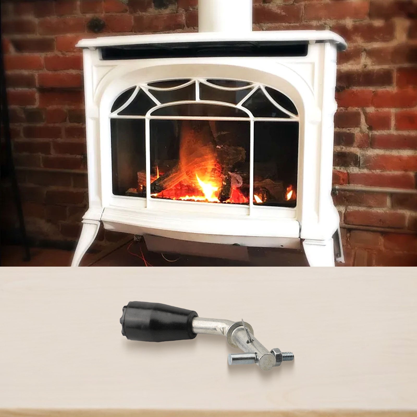 Iron Accessory Boiler Door Handles that Last Through High Temperatures