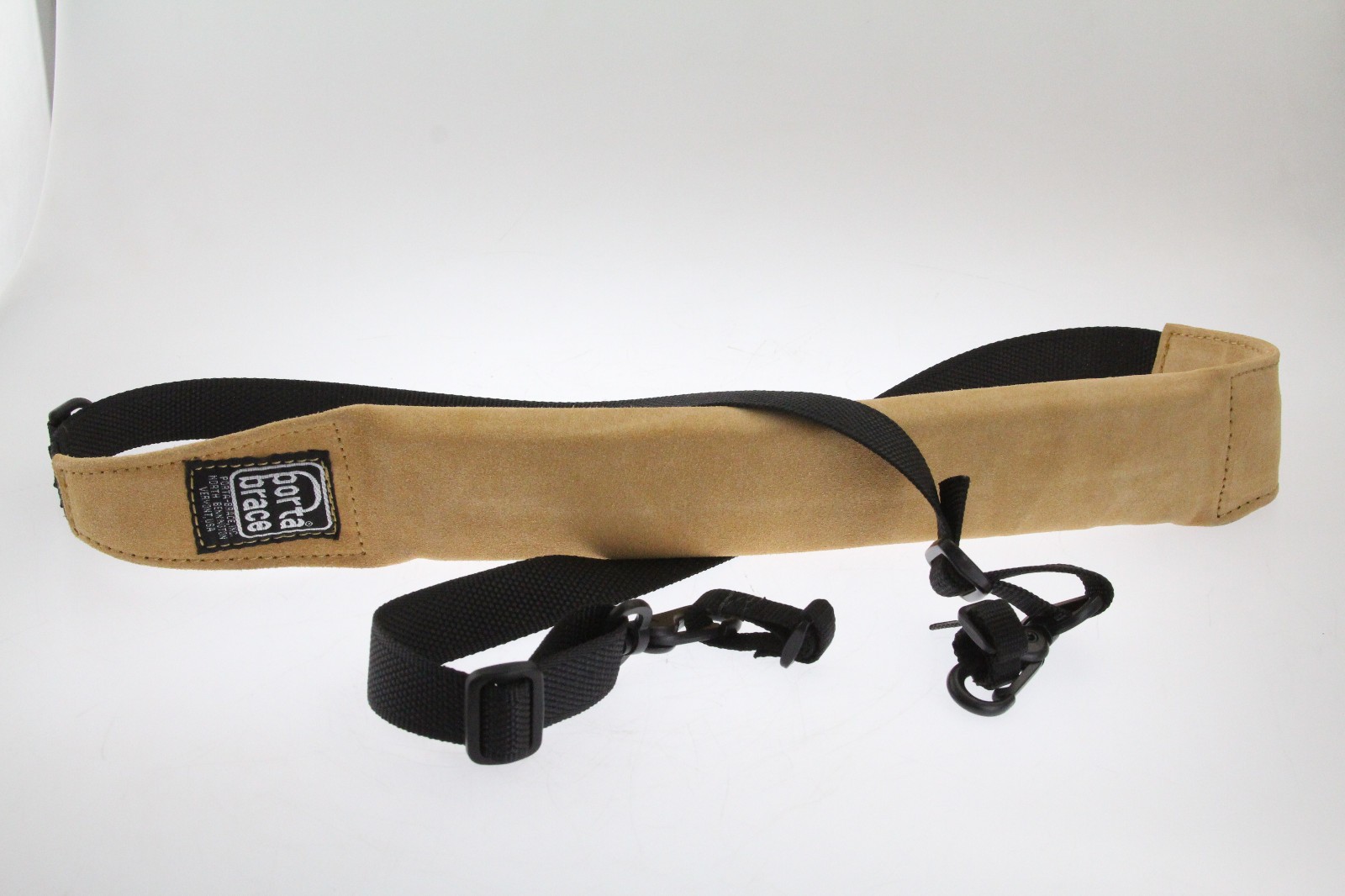 [MINT] PortaBrace Suede Leather Wide Thick Padded Strap for Heavy Bag, Camera