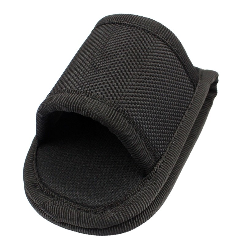 Outdoor Duty Belt Open Top D Cell Compact Light Holder Flashlight Pouch