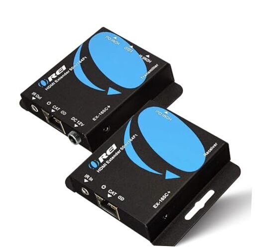 4K over ethernet CAT5/CAT6/CAT7 Up To 165 Feet At 1080@60hz - HDMI Extender