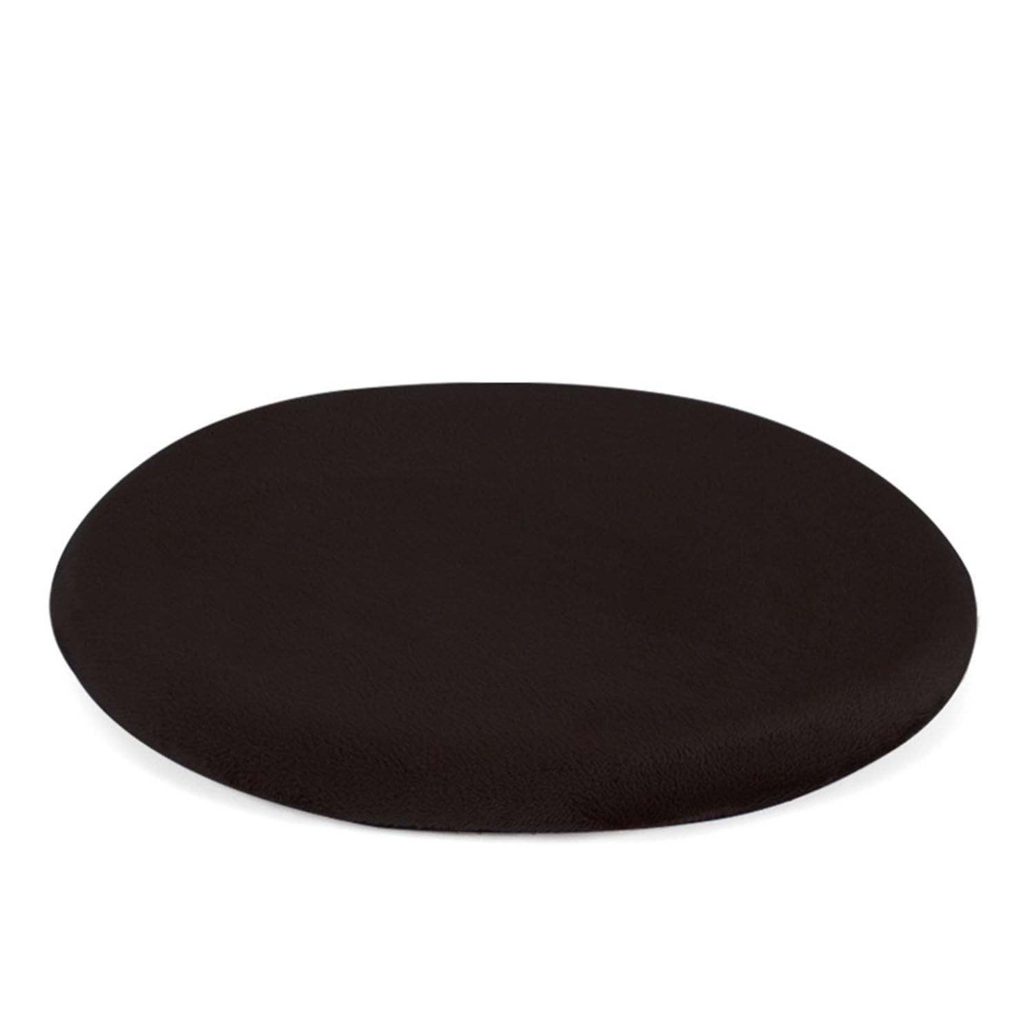13" Round Memory Foam Seat Cushion Anti Slip Circle Chair Pad with Rubber Bac...