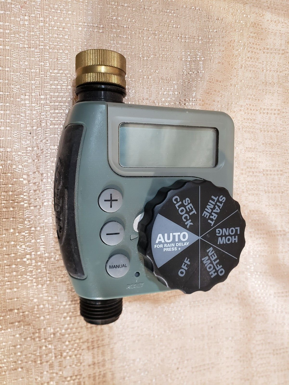 Used ORBIT 1-Port 62056 Digital Hose Faucet Timer Programmable with Display
