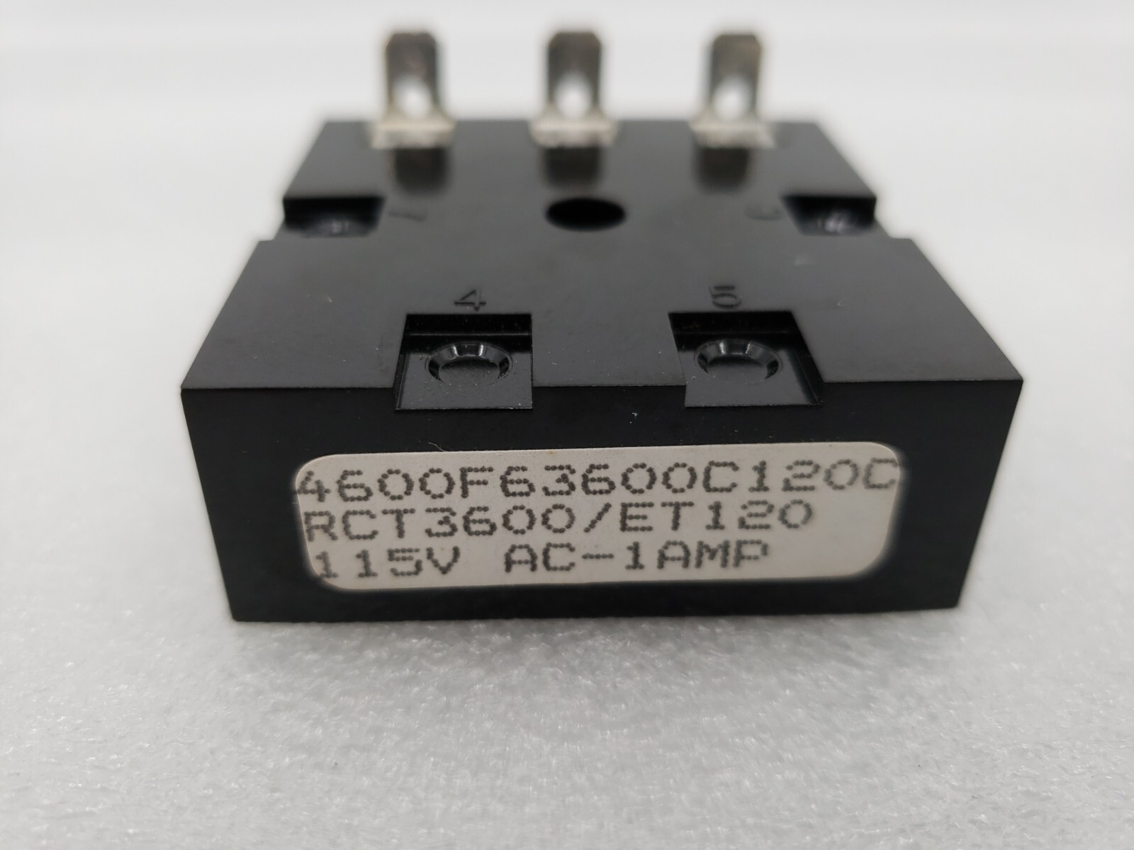 Artisan 120 Second Solid State Repeat Cycle Timer 4600F63600C120C Model 4600