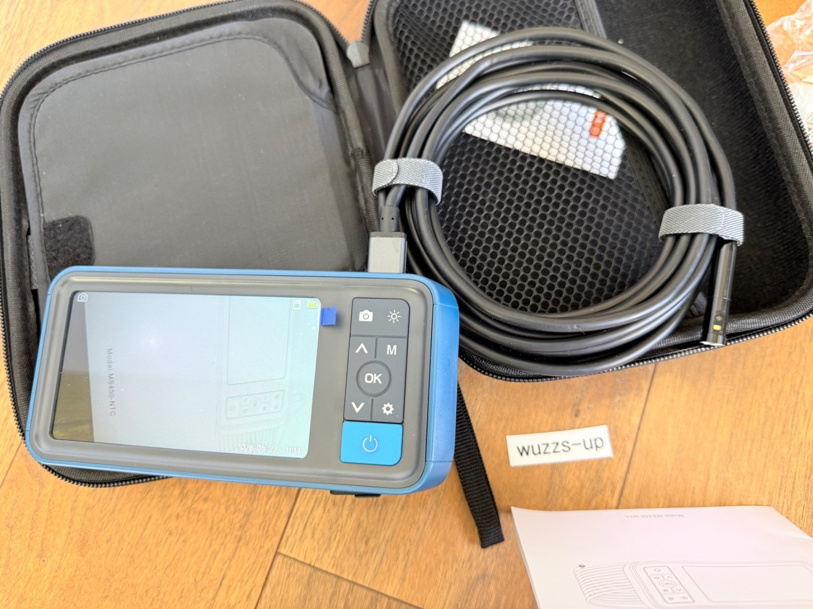 Teslong Digital Inspection Endoscope Camera w/ Light MS450-NTC