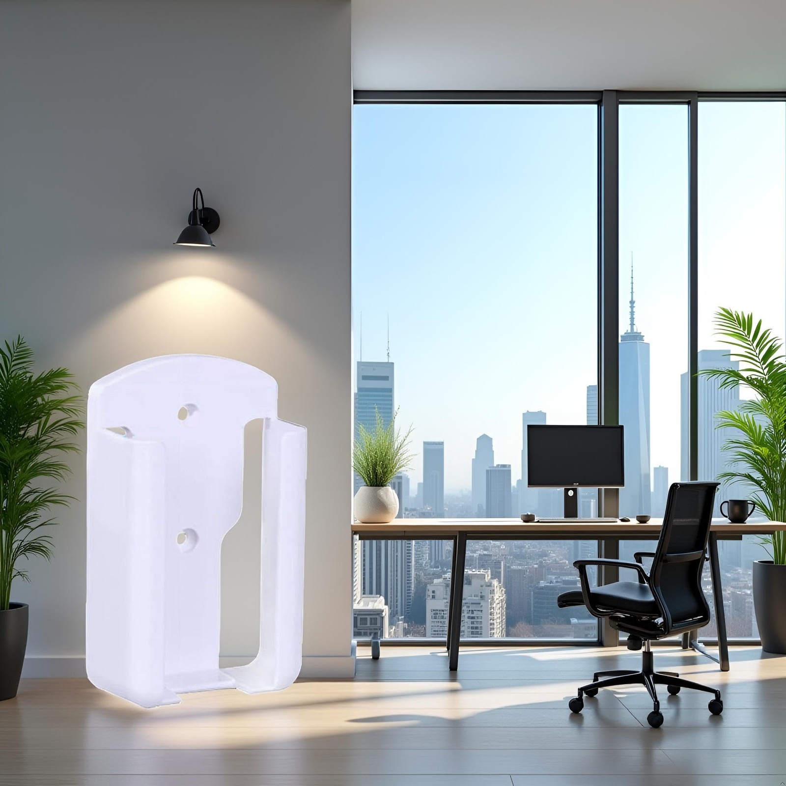 White Air Conditioning Controller Stand,Remote Control Holder Rack,Organizer ...