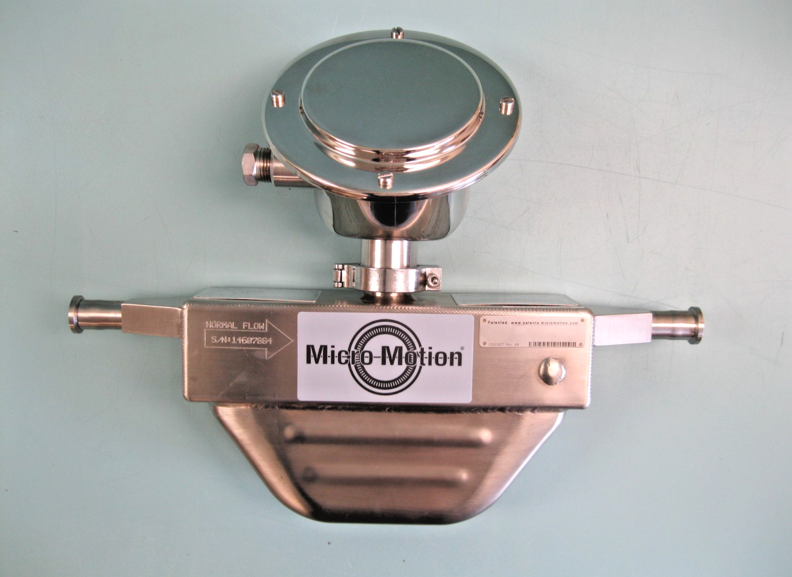 1/2" Micro Motion H025 Hygienic Flow Sensor 800 Enhanced Core Processor NEW E14