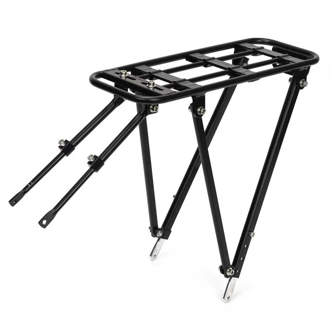 Bike Rear Rack Aluminum: Fits Most 26-29" No Disc Brake & Some Disc Brake Bik...