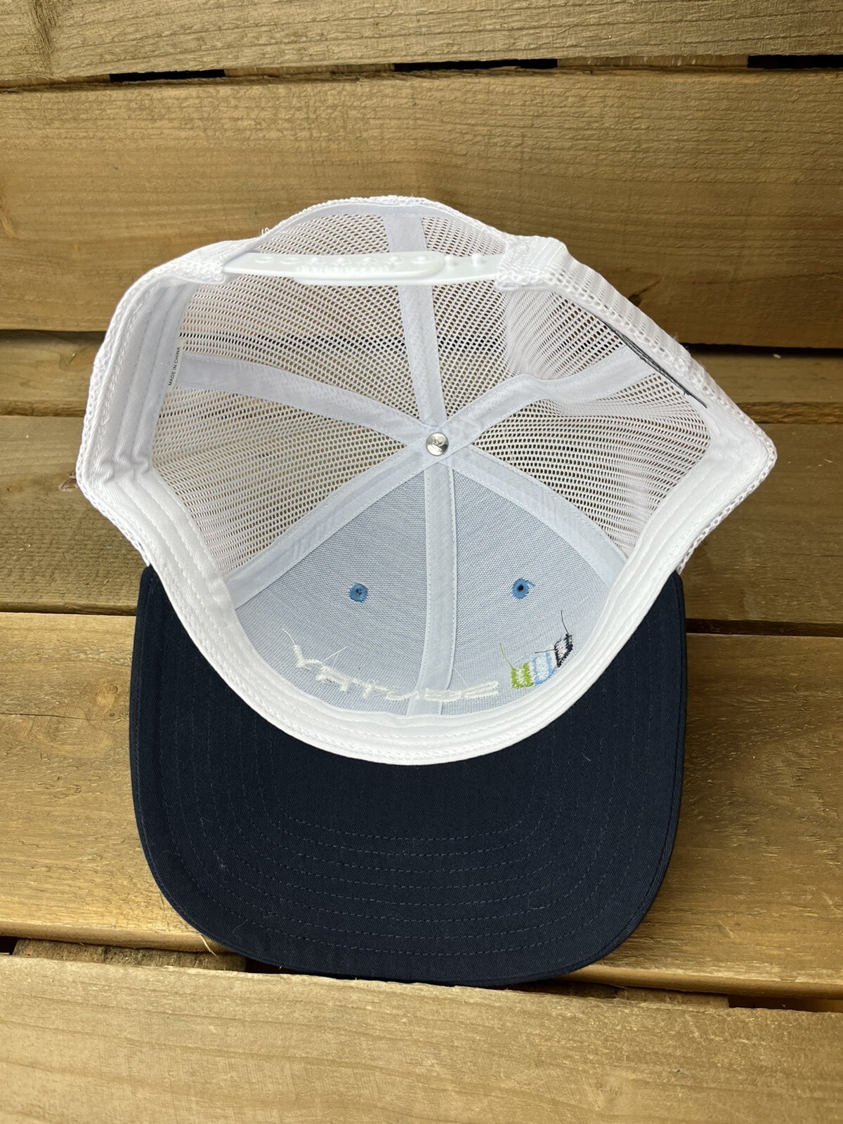 Sentry Blue Snapback Baseball Hat Cap Richardson