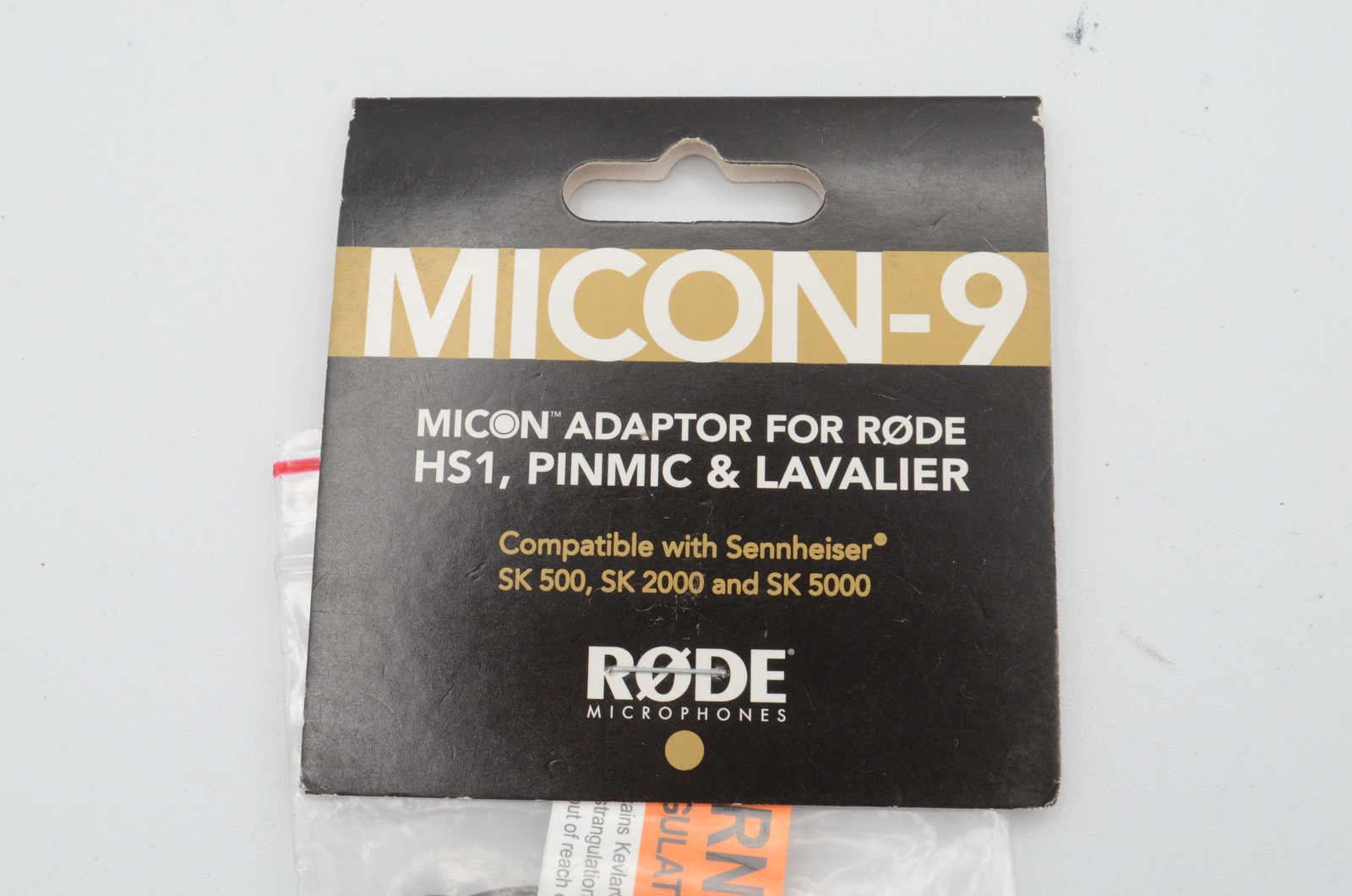 Micon-9 for RODE, Micon Cable For Select Sennheiser Lemo Devices