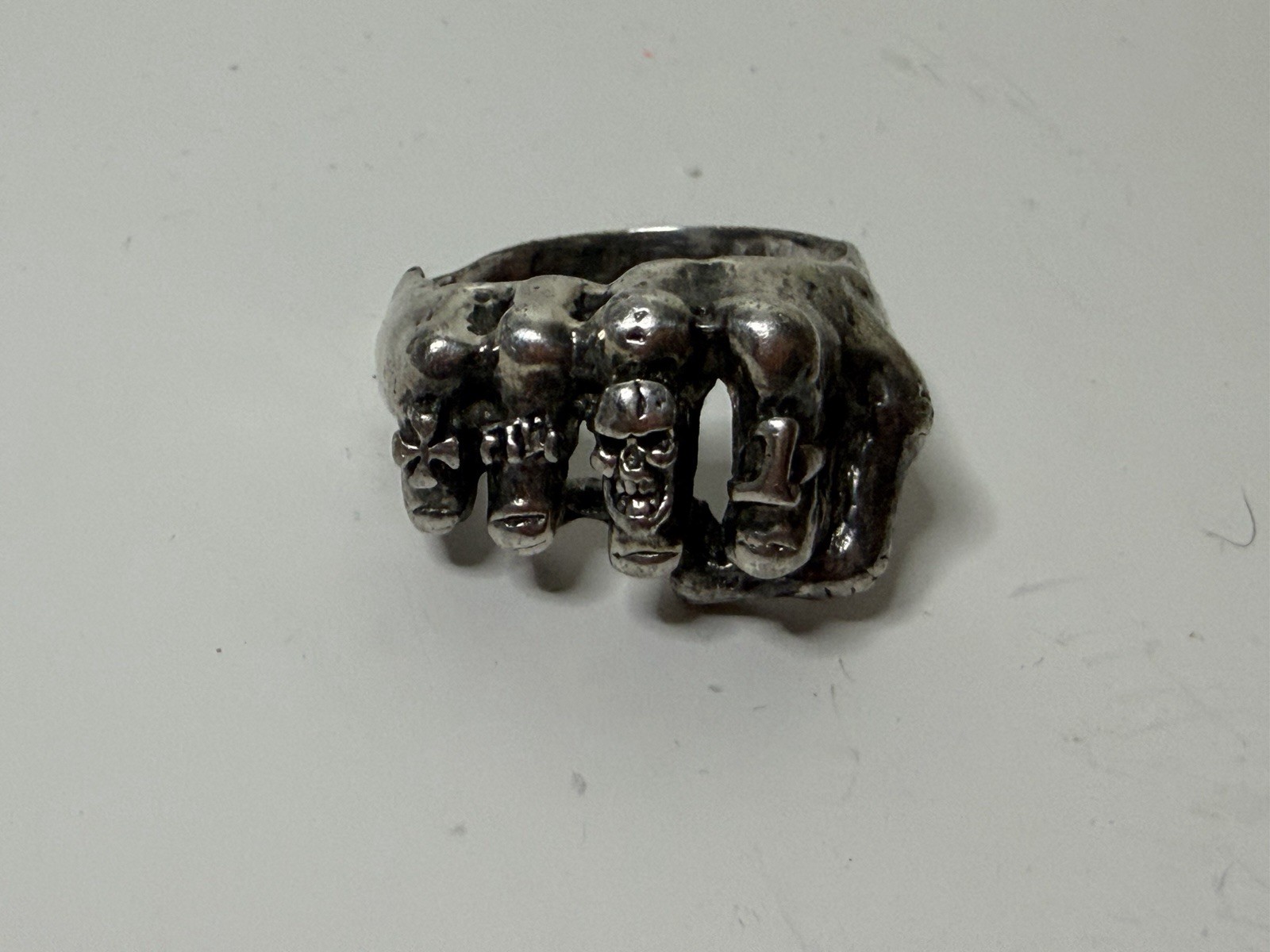 Vintage Gordon & Smith G&S Fist 1980s Biker Ring Size 13 Motorcycle Collectible