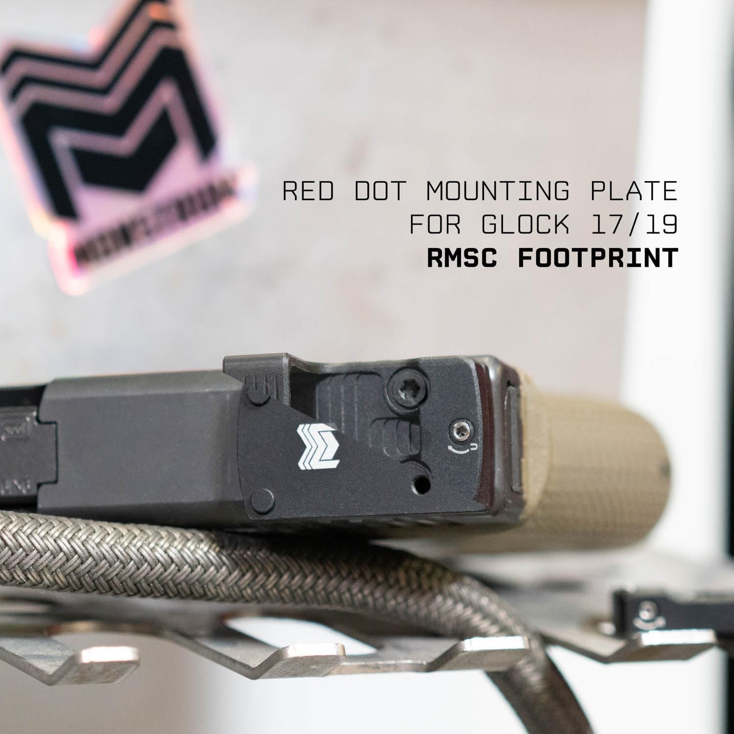 Dovetail Red Dot Mounting Plate for Glock Pistols | for Non-Mos Version Glocks |
