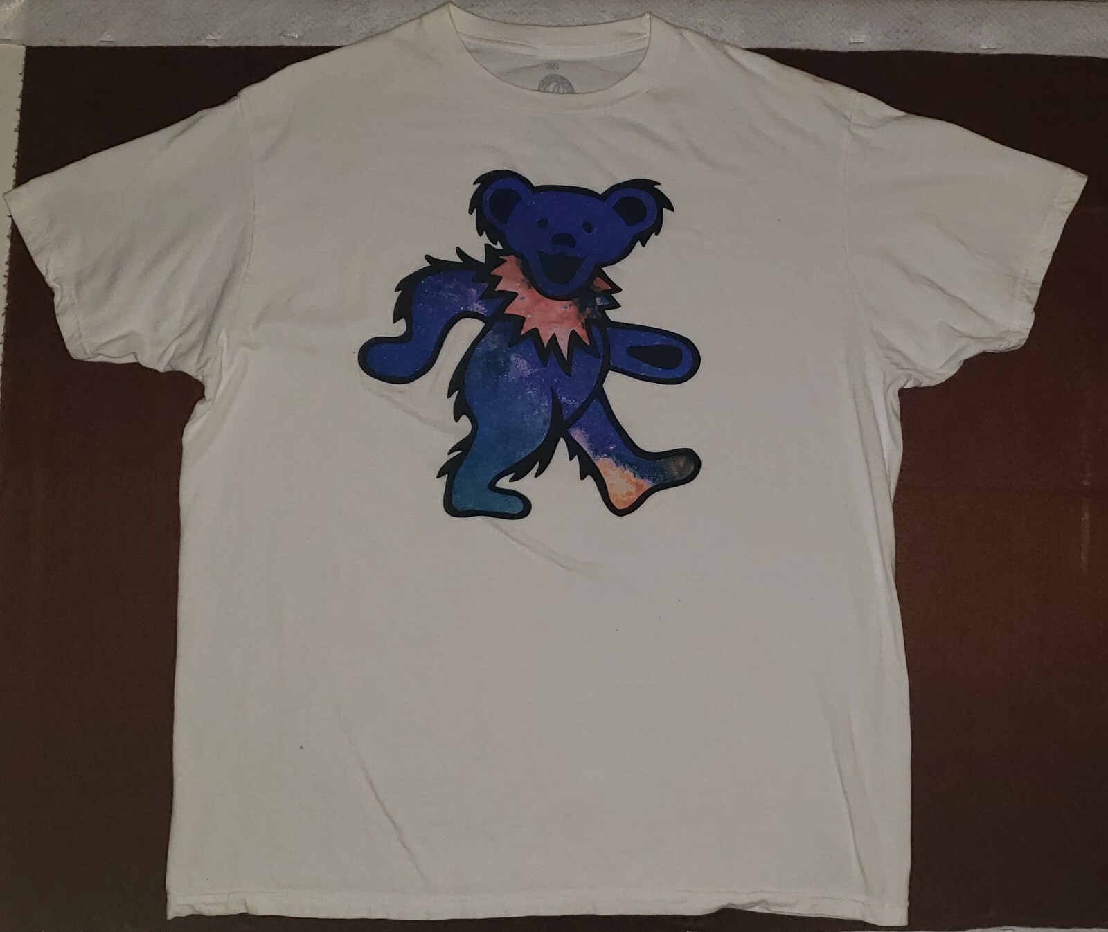 GRATEFUL DEAD ( Bear ) Size 3XL White T-Shirt
