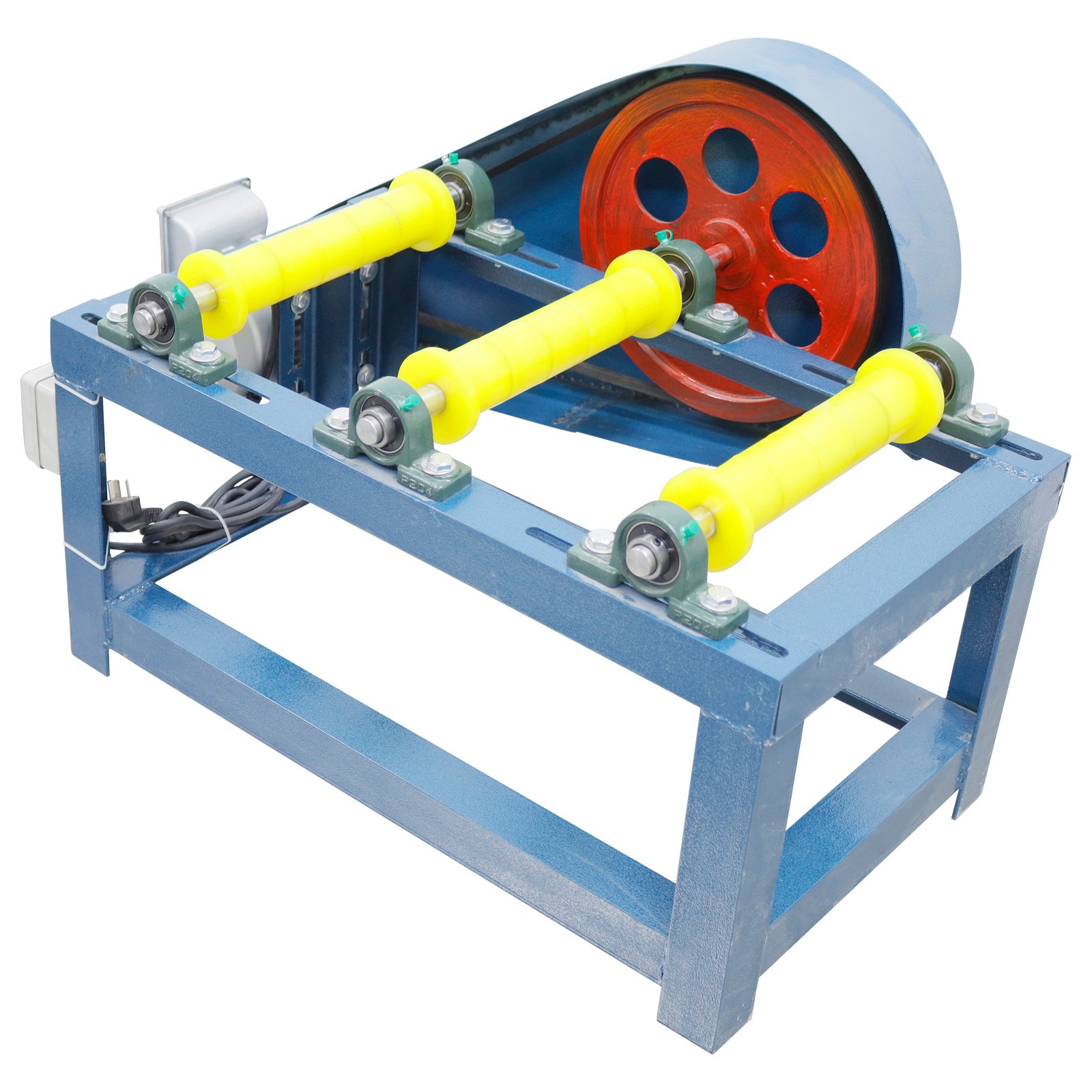 Small Horizontal Lab Ball Mill Grinder 220V Full Rubber Roller Jar Mill Machine
