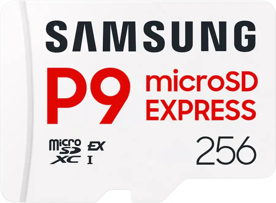 Samsung P9 Express Gaming microSD Card 256GB microSDXC for Switch 2 Switch OLED